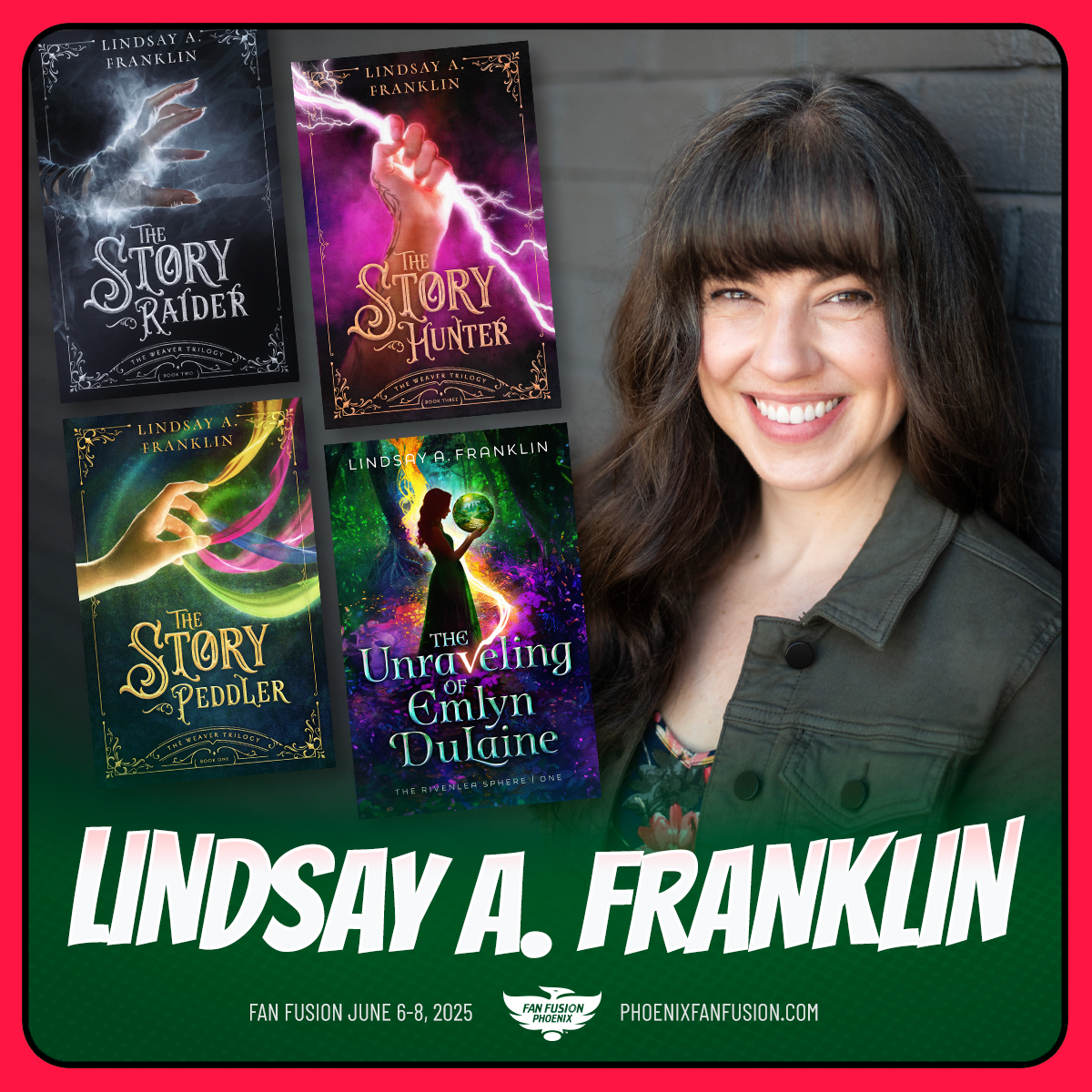 Phoenix Fan Fusion featuring guest author Lindsay A. Franklin
