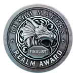 Realm Award finalist medallion
